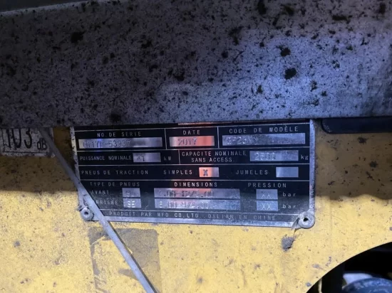 περονοφόρο ανυψωτικό υγραερίου CATERPILLAR