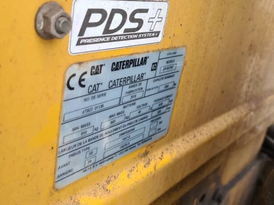 ηλεκτρικό περονοφόρο ανυψωτικό CATERPILLAR
