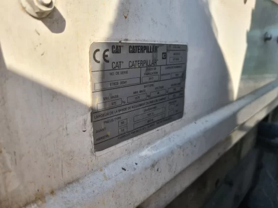 ηλεκτρικό περονοφόρο ανυψωτικό CATERPILLAR