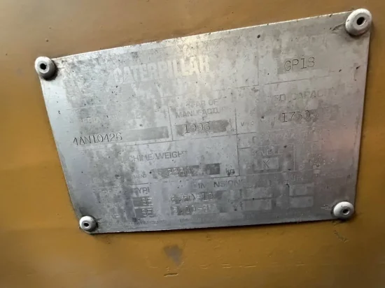 περονοφόρο ανυψωτικό υγραερίου CATERPILLAR