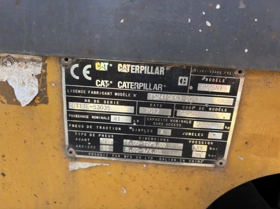περονοφόρο ανυψωτικό υγραερίου CATERPILLAR