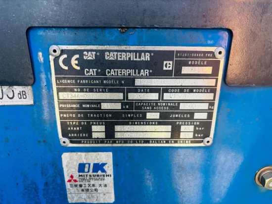 περονοφόρο ανυψωτικό υγραερίου CATERPILLAR