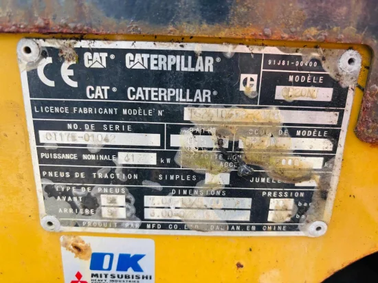 περονοφόρο ανυψωτικό υγραερίου CATERPILLAR
