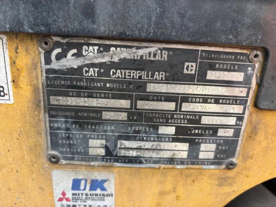 περονοφόρο ανυψωτικό υγραερίου CATERPILLAR